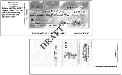 Is a substitute check legally the same as an original check?