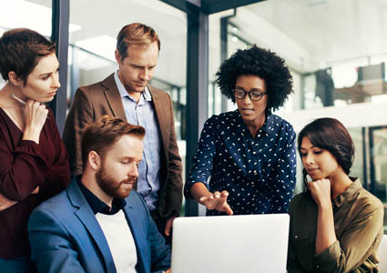 business people in a meeting